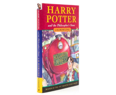 Rowling (J.K.) - Harry Potter and the Philosopher's Stone,  first edition,  fifth printing,   signed by the author  on dedica