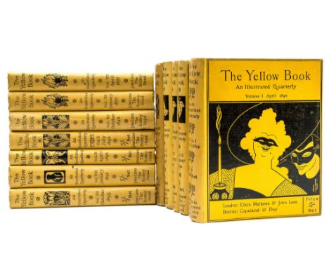 [Beardsley (Aubrey) and others]. - The Yellow Book: An Illustrated Quarterly, 13 vol. [all published],   plates, illustration