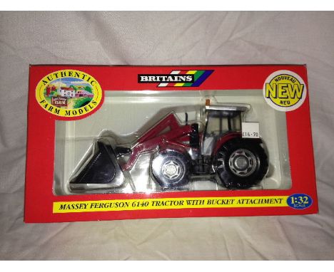 BRITAINS - MASSEY FERGUSON 6140 TRACTOR WITH LOADER (09450)