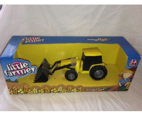 BRITAINS - LITTLE FARMER - TRACTOR & LOADER (40724)