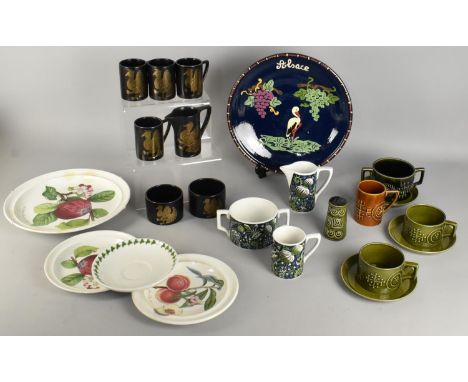 A Collection of Various Portmeirion Items to include Totem, Magic Garden, Phoenix, Pomona Etc
