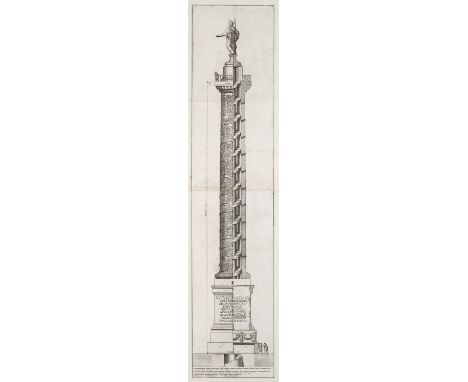 Pietro Santi Bartoli. Columna cochlis M. Aurelio Antonino Augusto dicata (...). Mit gestochenem Titel, gestochenem Widmungsbl