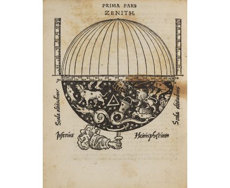 Astronomie - - Apian Petrus u. Gemma Frisius. Cosmographicus liber Petri Apani Mathematici, restitutus per Gemmam Phrysium. M