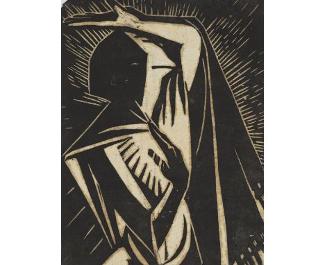 Expressionismus - - Emma Schlangenhausen. Sammlung von 12 signierten Original-Holzschnitten. Um 1920. Je auf Japan. Blattmaße