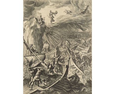 Publius Vergilius Maro. Publii Virgilii Maronis opera per Johannem Ogilvium edita, et sculpturis aeneis adornata. Mit gestoch