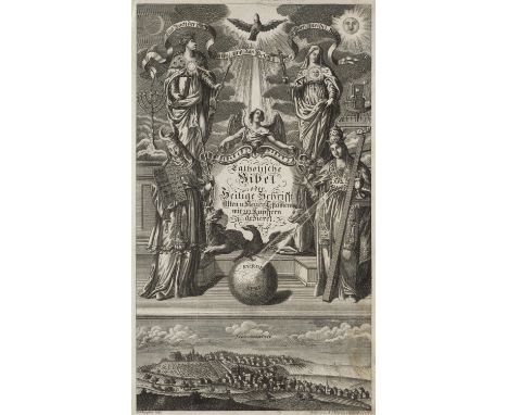 Biblia Germanica - - Catholische Bibel, Das ist die ganze Heilige Schrift alten u. neuen Testaments, Nach der uralten gemeine