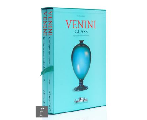 'Venini Glass Its History, Artists and Techniques' by Franco Deboni, published by Umberto Allemandi &amp; C., two volumes, up
