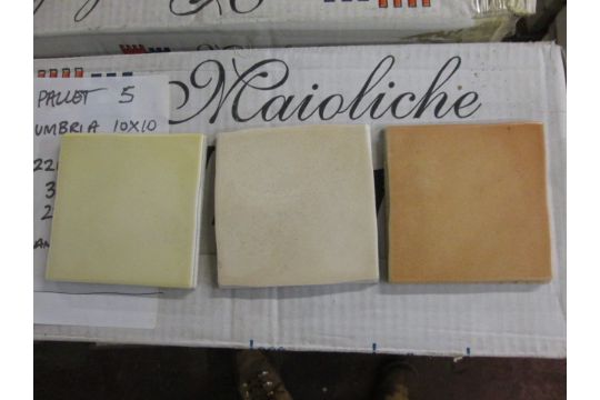 Pallet Containing – Maioliche Dell Umbria 100mm x 100 Ceramic Tiles ... Pallet Containing – Maioliche Dell Umbria 100mm x 100 Ceramic Tiles ...