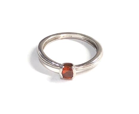Vintage 18ct white gold ring 2.4g 