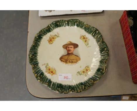 Baden Powell scout plate