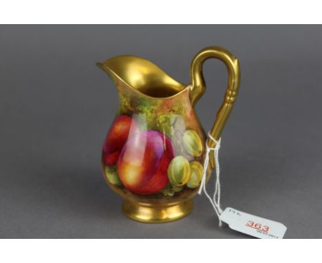 Royal Worcester gilt/painted jug