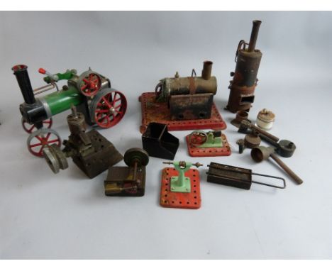 Mamod live steam engine collection of live steam engine parts
