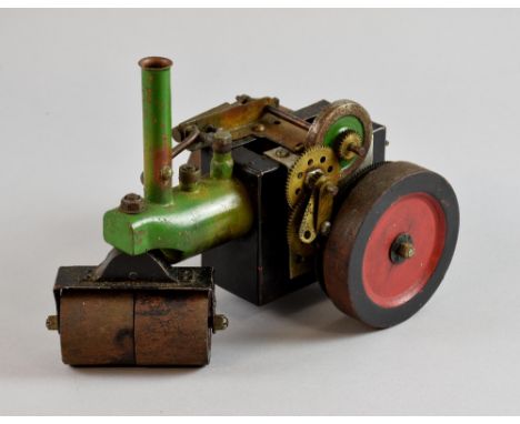 Scratch Built live steam model of a steam engine, 20cm wide 