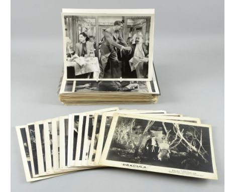 150+ vintage black and white front of house cards / stills including Greta Garbo The Kiss, The Rise of Helga, The Man Who Kne