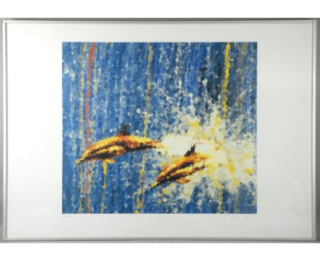 The Stone Roses - Artwork by John Squire, limited edition print 94/500 ‘Double Dorsal’ 1989, as used on the ‘Fool’s Gold’ sin