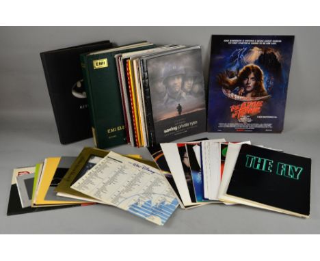 100+ items of press material / synopsis including Tomb Raider, Clash of the Titans, Entertaining Mr. Sloane, Zoltan, Full Met