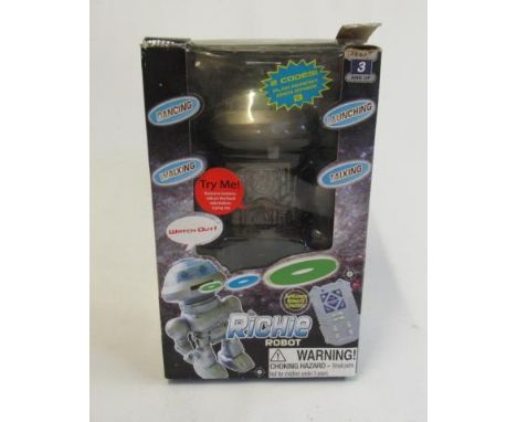 Richie Robot toy with remote control, boxed E (Est. plus 21% premium inc. VAT)