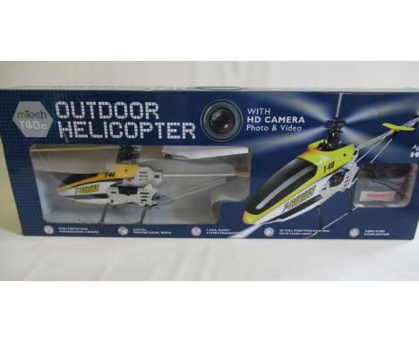 Radio controlled helicopter with camera, boxed, some use, G (Est. plus 21% premium inc. VAT)