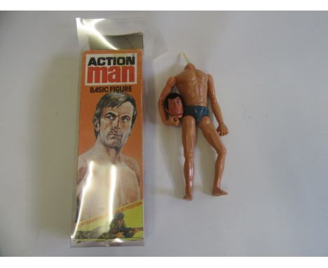 Action Man basic figure, head detached, box F-G, figure F (Est. plus 21% premium inc. VAT)