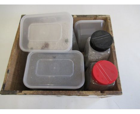 A quantity of model railway scenic track ballast, some items part used (Est. plus 21% premium inc. VAT)