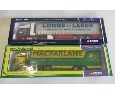 Two Corgi vehicles comprising CC13202 DAF and 75602 Renault, boxed E (Est. plus 21% premium inc. VAT)
