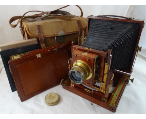 Thornton Pickard half plate camera 