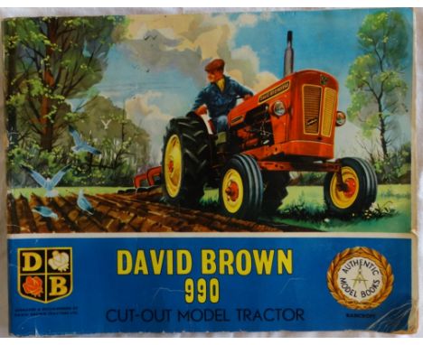 David Brown cut out tractor 