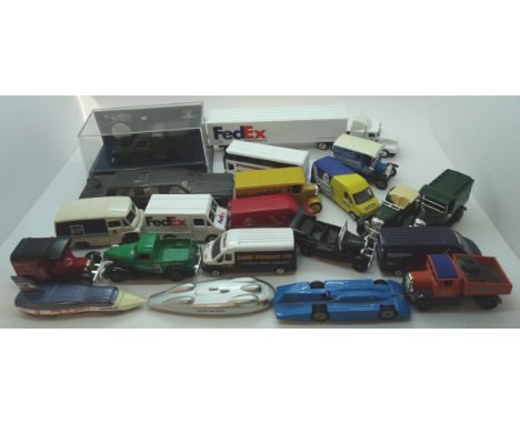 Corgi Landrover & various vehicles 