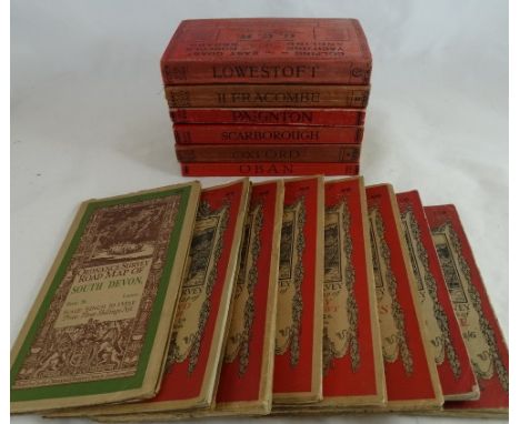 6 Ward & Lock Guides & Ordnance Survey maps 