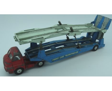Corgi Carrimore car transporter 