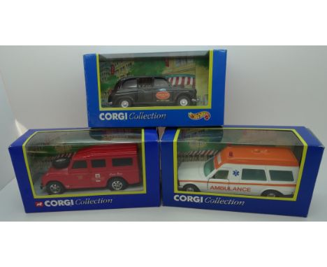 3 Corgi Collection model vehicles 