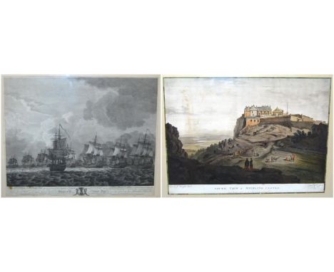 ROBERT WILKINSONVice Admiral Parker and the Dutch FleetEngraving, published 1782, 47cm x 61cm.F. Jukes after J. Farrington RA