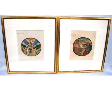 SIR EDWARD COLEY BURNE-JONES (ENGLISH, 1833 - 1898)Jacob's Ladder and Traveller's JoyHand-finished lithographs, c. 1905, 24cm