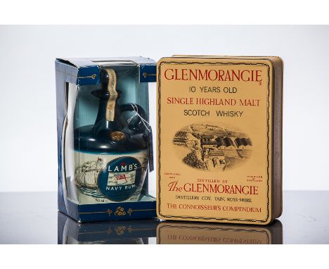 LAMB'S NAVY RUM
Blended Caribbean Rum in stoneware decanter. 750 ml, 40% volume.
GLENMORANGIE 10 YEAR OLD
Single Highland Mal