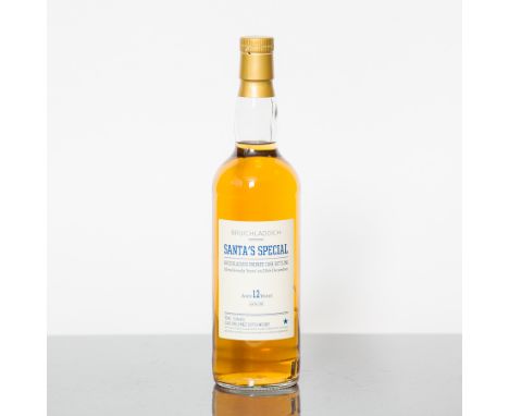 BRUICHLADDICH 12 YEAR OLD SANTA'S SPECIAL
Single Islay Malt Whisky, "miracleously [sic] 'born' on 25th December." Signed by M