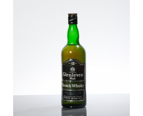 GLENLEVEN 12 YEAR OLD
Single Highland Scotch Whisky, 262/3fl.oz., 70° proof.