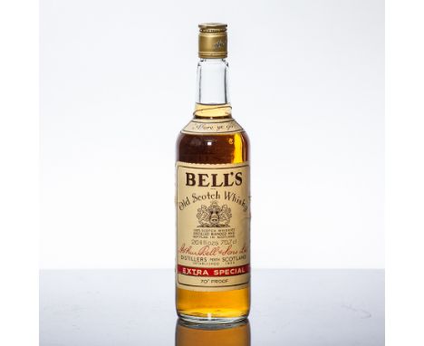 BELL'S EXTRA SPECIAL
Blended Scotch Whisky. Bottle no. 98748. 26 2/3 fl. ozs., 70° proof.