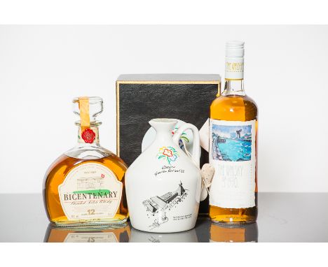 BOWMORE GLASGOW GARDEN FESTIVAL '88
Single Islay Malt Whisky, aged 15 Years. In commemorative ceramic flask. 75cl, 40% volume