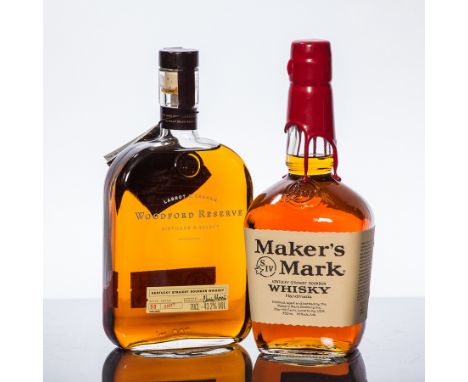 LABROT & GRAHAM WOODFORD RESERVE
Kentucky Straight Bourbon Whiskey. Bottle 2507 of batch 90. 70 cl, 43.2% volume.
MAKER'S MAR