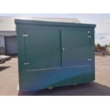 GRP Unit 2. 9ft 10in x 5ft 11in .7ft 6in tall c/w Water Tanks, etc. *NO VAT*