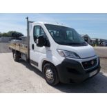 2019 FIAT DUCATO 35 MULTIJET II WHITE CHASSIS CAB DROPSIDE LORRY *PLUS VAT*
