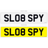 PRIVATE REGISTRATION "SLO8 SPY" *NO VAT*