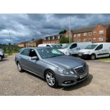 2009 MERCEDES-BENZ E350 BLUE-CY AGARDE CDI A SILVER SALOON *NO VAT*