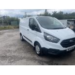 2020 FORD TRANSIT CUSTOM 300LEADER EBLUE WHITE PANEL VAN *NO VAT*