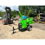 NEW/UNUSED SUMMERDALE EXPERT 6” SINGLE AXLE TOWBEHIND WOOD CHIPPER *PLUS VAT*
