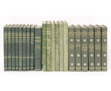 NATURAL HISTORY/PLATE BOOKS: 1.  Wright, J: The Fruit Grower's Guide (three volumes bound in six divisions).  Virtue, nd, c.1