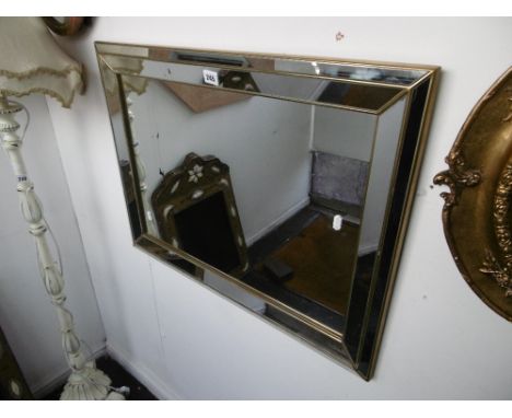A decorative modern mirror