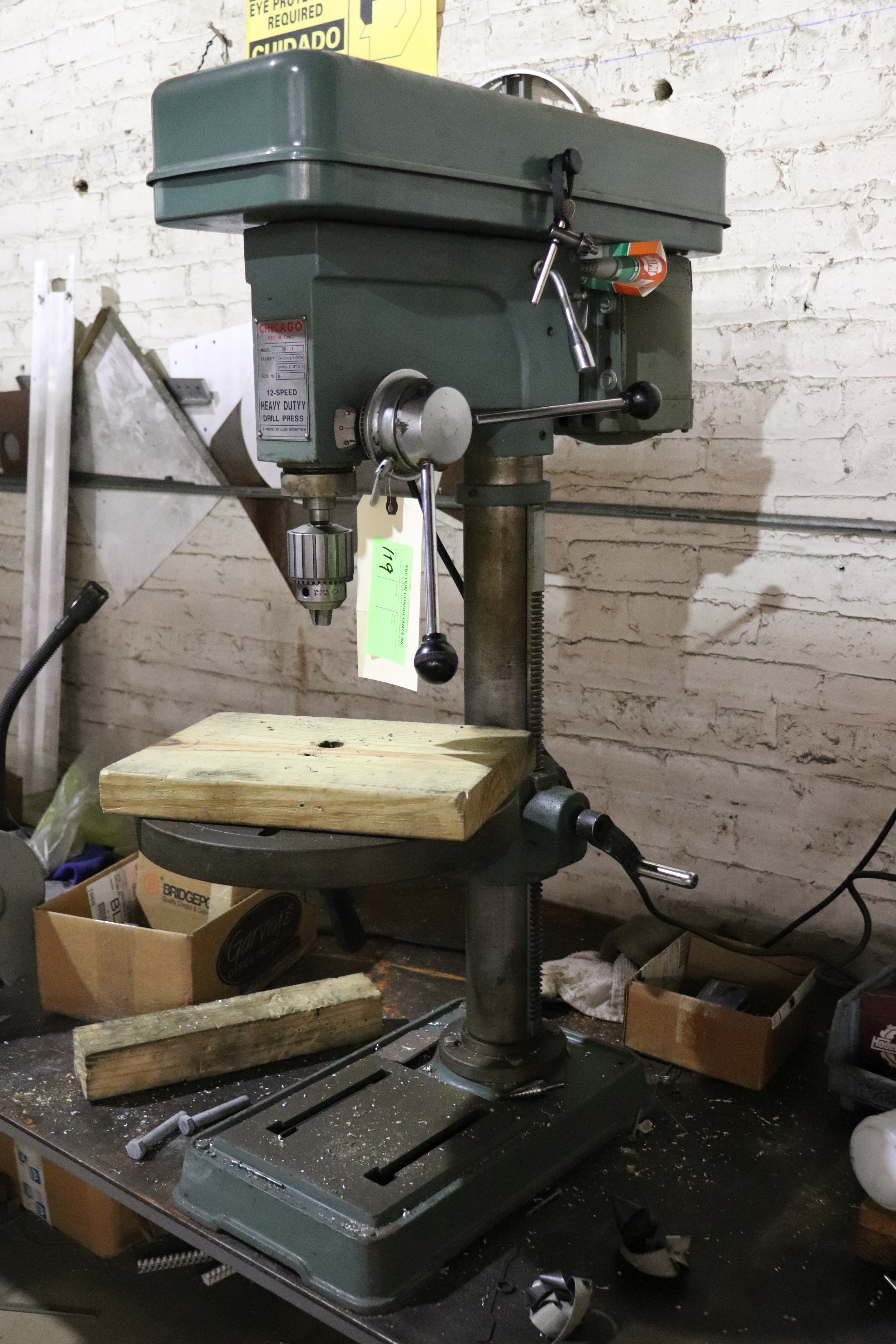 global machinery company drill press