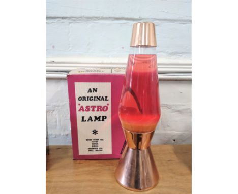 An original Astro lamp with box. 