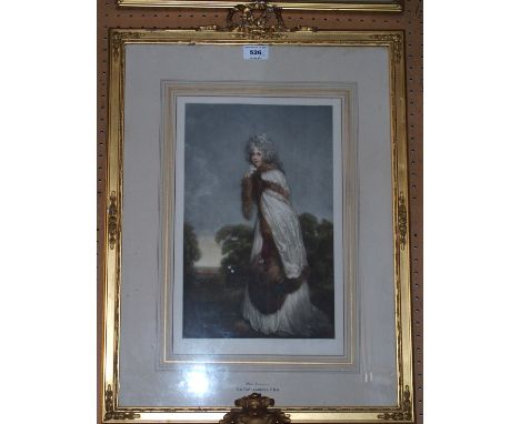 After SIR THOMAS LAWRENCE Miss Farren, JOWETT, mezzotint, 38 x 24cm and another (2) Condition Report: Available upon request